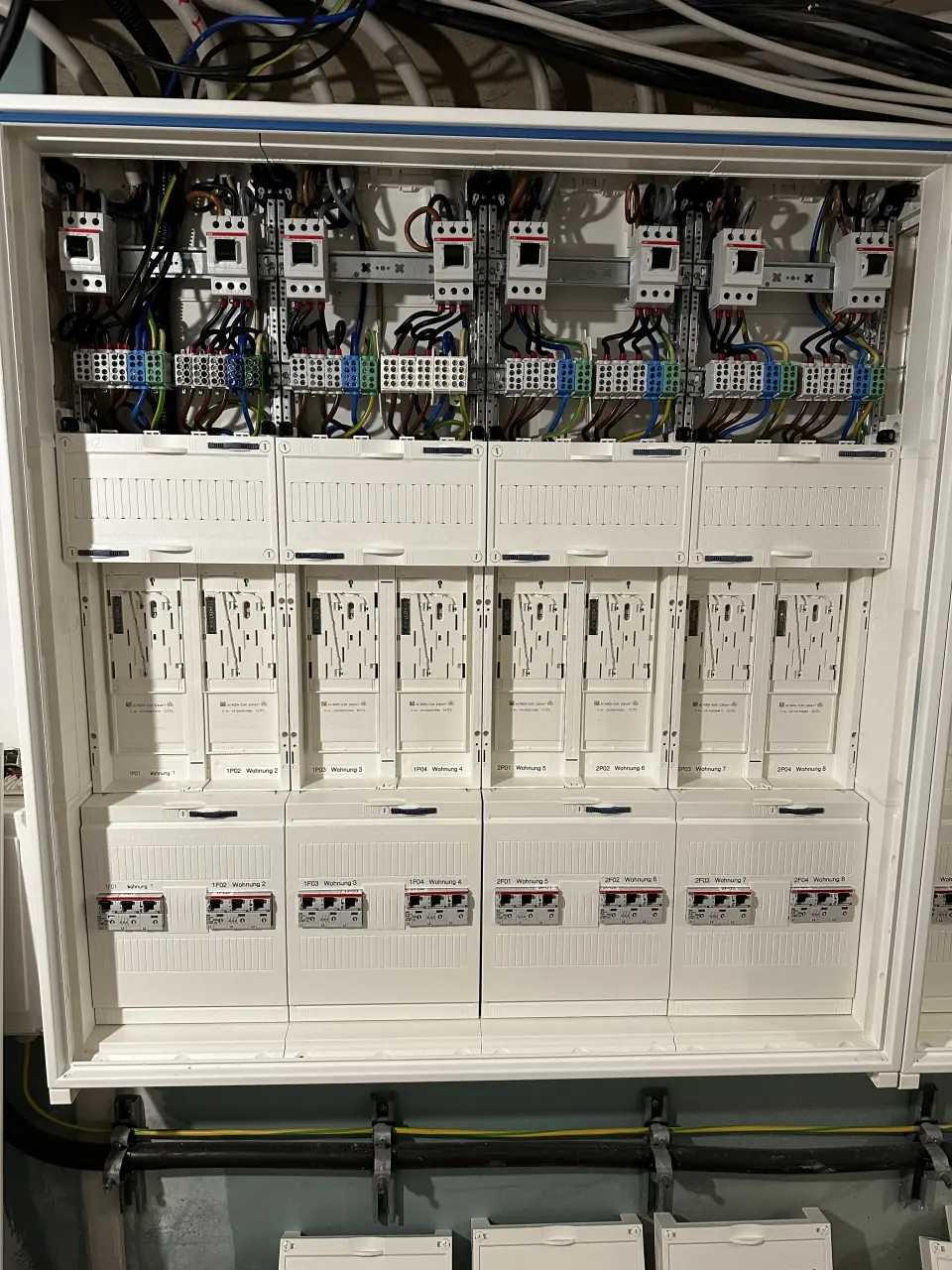 ⚡ Installation eines Zählerschranks im Mehrfamilienhaus – Region Kassel 🏠